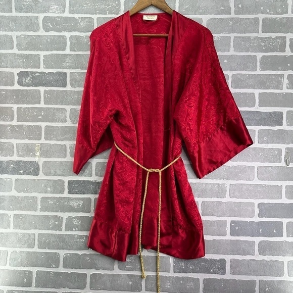 Victoria's Secret Other - Vintage Victoria's Secret Gold Label Robe One Size